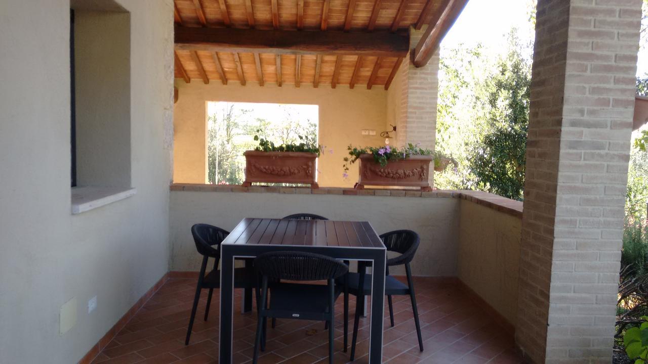Ferienwohnung Alla Pieve Casole dʼElsa Exterior foto