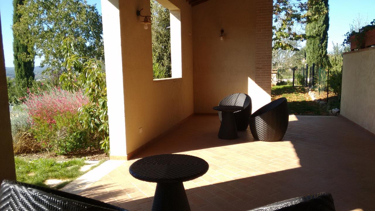 Ferienwohnung Alla Pieve Casole dʼElsa Exterior foto